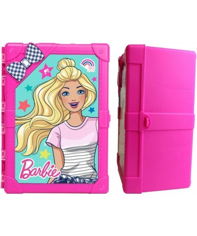 Barbie 8-Doll Multi-Compartment Storage Case with New and Improved Latch $35.47 Doll Accessories