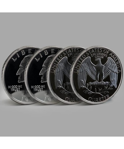 2X Double Sided Quarters Get 1 Double Sided Heads and Get 1 Double Sided Tails with This Novelty Coin 2-Pack $22.77 Magic Kit...