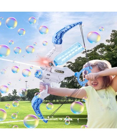 2022 Upgraded 2 in 1 Kids Bow and Arrow Bubble Machine Shooting Water Gun Fun Bubbles Blowing Toys Birthday Party for Boys an...