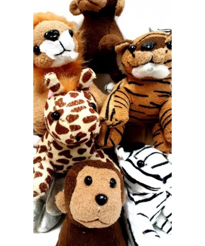 Suede Jungle / Zoo Animals Assorted Suede Plush Jungle Animals (12 Piece Set) $46.37 Stuffed Animals & Teddy Bears