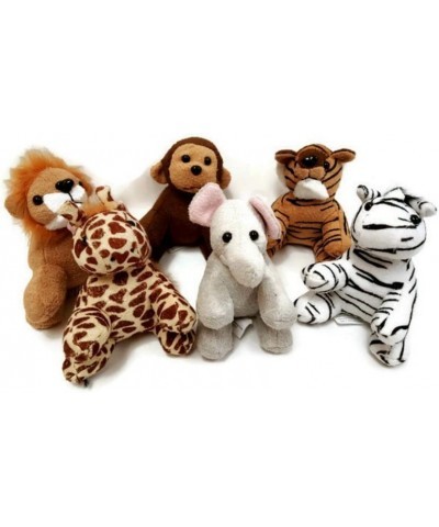 Suede Jungle / Zoo Animals Assorted Suede Plush Jungle Animals (12 Piece Set) $46.37 Stuffed Animals & Teddy Bears