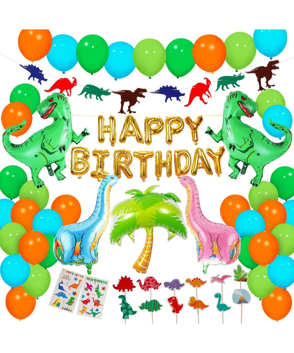 Dinosaur Party Supplies - 90 pcs for Birthday Decorations Dino Party Decorations for kids dinosaur party favors Dinosaur part...