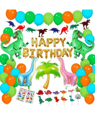 Dinosaur Party Supplies - 90 pcs for Birthday Decorations Dino Party Decorations for kids dinosaur party favors Dinosaur part...