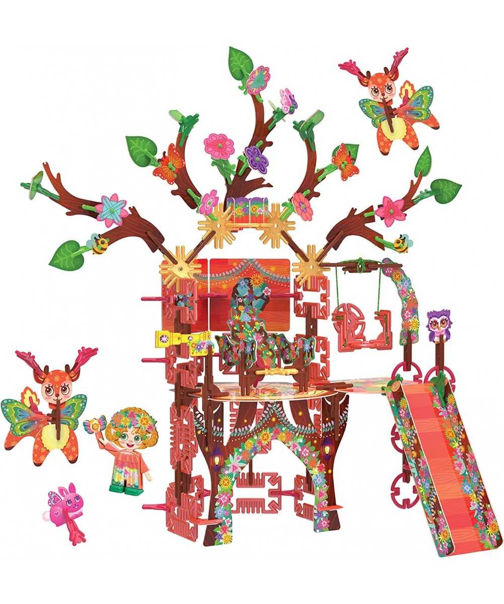 Fairy Treehouse | Build-Your-Own Magical Forest Play Set Kids 3D Puzzle Toy - STEM Girl Toys Ages 6-7 and Up $52.11 Toy Build...