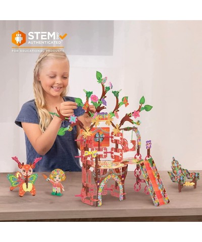 Fairy Treehouse | Build-Your-Own Magical Forest Play Set Kids 3D Puzzle Toy - STEM Girl Toys Ages 6-7 and Up $52.11 Toy Build...