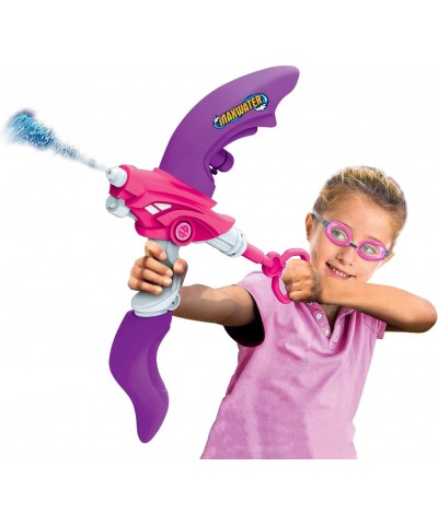 Kids Squirt Water Gun Bow Toy with Swimming Goggle Super Soaker Blaster Games Summer Outdoor Yard Activity with Capacity 800C...