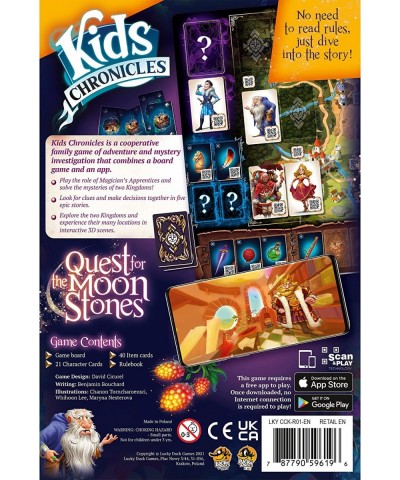 Kids Chronicles Quest for The Moon Stones Board Game | Mystery Game | Cooperative Game for Kids and Adults | Ages 7+ | 1-4 Pl...