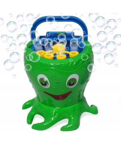 Octopus Bubble Machine for Kids Includes 1 Bubbles Blowing Toy with Carry Handle and 1 Bottle of Solution Fun Summer Outdoor ...