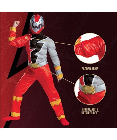 Kids Power Rangers Dino Fury Red Ranger Costume $42.76 Kids' Costumes