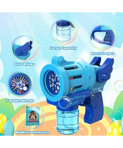 Bubble Machine Gun Auto Bubble Maker Solution for Toddlers Kids Portable Bubble Blower Gift Toys for 3 4 5 6 7 Year Old Boys ...