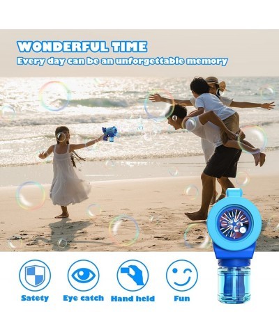 Bubble Machine Gun Auto Bubble Maker Solution for Toddlers Kids Portable Bubble Blower Gift Toys for 3 4 5 6 7 Year Old Boys ...