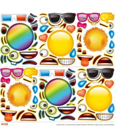 24Pack Make A Face Sticker Emoji Stickers for Kids Your Own Face Craft Emotion Reward DIY Birthday Party Supply $16.80 Kids' ...