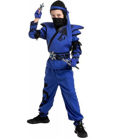 Kids Birdy Blue Ninja Costume with Accessories for Boys Halloween Costume Themed Parties $35.46 Kids' Costumes