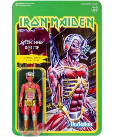 Iron Maiden: Somewhere in Time Cyborg Eddie Reaction Figure Multicolor $34.08 Action Figures