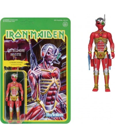 Iron Maiden: Somewhere in Time Cyborg Eddie Reaction Figure Multicolor $34.08 Action Figures