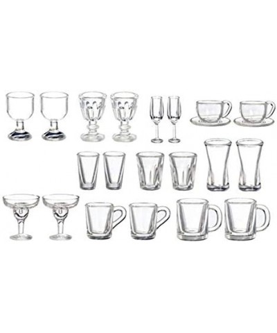 1:12 Scale 22 Piece Glassware Set by Miniatures World $31.25 Dollhouse Accessories