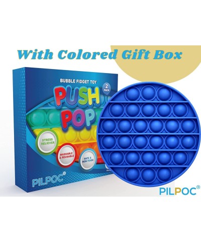 Pop Its Fidget Toys Push Pop Fidget Poppers Sensory Toys - Stress Reliever Mind Relaxing Anxiety Lowered Push It Pop It Fidge...