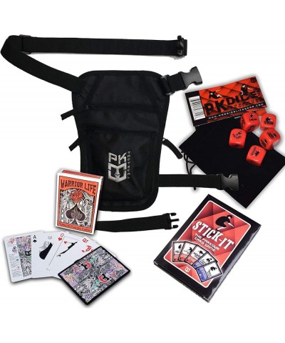 Parkour Action Pack - Parkour Dice Game Card Game Playing Cards and Tactical Leg Bag $81.04 Card Games