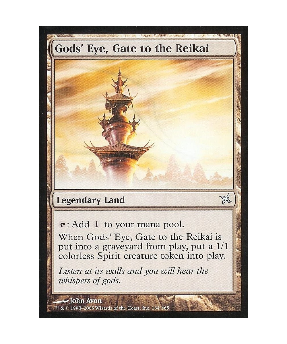 Magic: the Gathering - Gods' Eye Gate to The Reikai - Betrayers of Kamigawa $11.00 Card Games