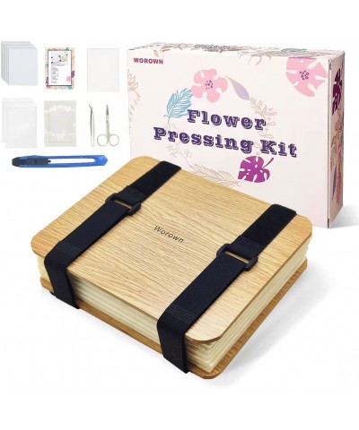 Professional Flower Press Kit Leaf Press Plant Press 6 x 8 inch 6 Layers Nature Press Kit Including Instructions $46.37 Craft...