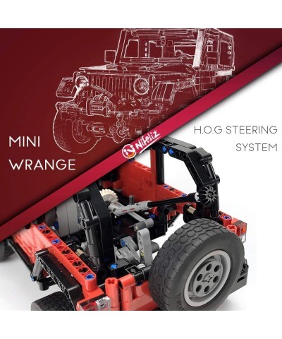 Mini Off-Road Car Wrange MOC Technique Building Blocks and Engineering Toy Adult Collectible Model Cars Kits to Build 1:14 Sc...