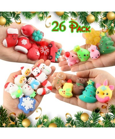 Squishies Mochi Squishy Toys - Christmas Kawaii Cat Squishys Slow Rising Animals - Party Favors Goodie Bag Birthday Gifts Min...