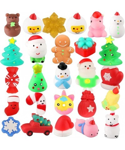 Squishies Mochi Squishy Toys - Christmas Kawaii Cat Squishys Slow Rising Animals - Party Favors Goodie Bag Birthday Gifts Min...