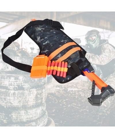 Storage Bag Backpack for Toy Guns Adjustable Tactical Blaster Belt Holster Shoulder Target Pouch Bag for Nerf N-Strike Elite ...