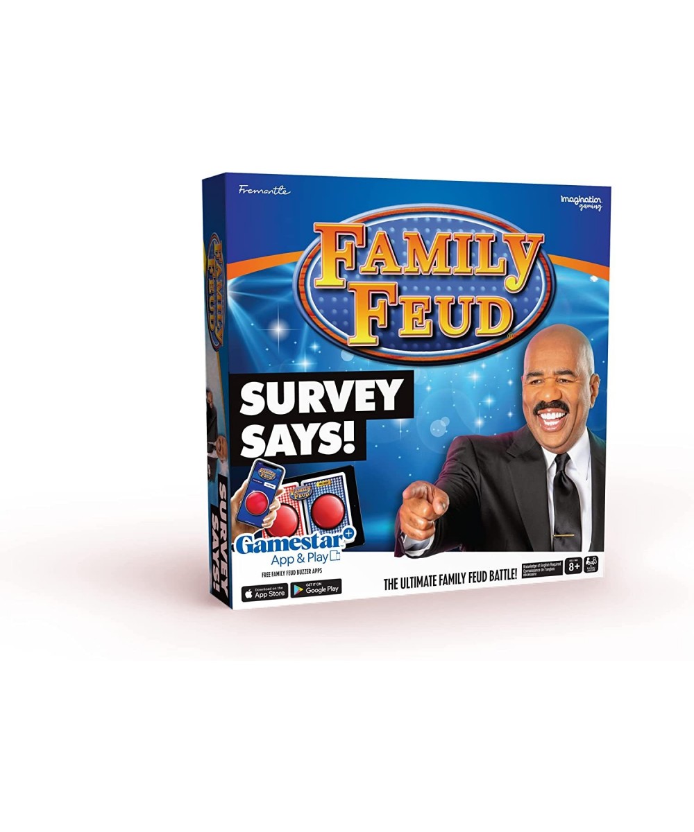 Family FEUD Survey Says Edition Card Game Complete with Hundreds of Survey Questions 150 Question Cards 50 Fast Money Cards C...