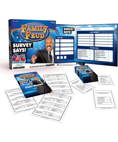 Family FEUD Survey Says Edition Card Game Complete with Hundreds of Survey Questions 150 Question Cards 50 Fast Money Cards C...