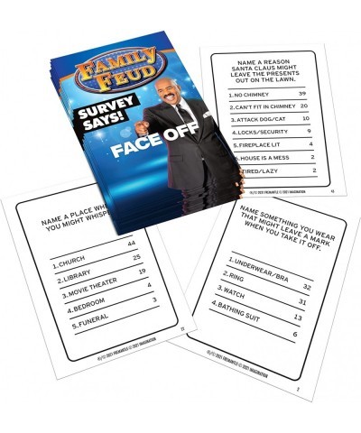 Family FEUD Survey Says Edition Card Game Complete with Hundreds of Survey Questions 150 Question Cards 50 Fast Money Cards C...