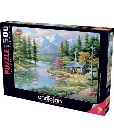 Puzzle - Resting Canoe 1500 Piece Jigsaw Puzzle Code: 4554 Multicolor $41.60 Jigsaw Puzzles