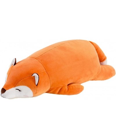 Stuffed Animal Fox Plush Toy Pillow Hugging Pillow Sleeping Comfort Cushion Kawaii Soft Plush for Kids Birthday Gift (23 inch...