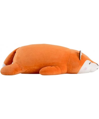 Stuffed Animal Fox Plush Toy Pillow Hugging Pillow Sleeping Comfort Cushion Kawaii Soft Plush for Kids Birthday Gift (23 inch...