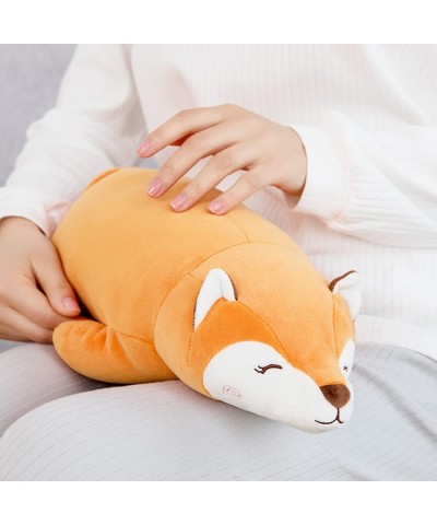 Stuffed Animal Fox Plush Toy Pillow Hugging Pillow Sleeping Comfort Cushion Kawaii Soft Plush for Kids Birthday Gift (23 inch...