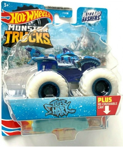 Hot Wheels Monster Trucks Tiger Shark 2021 Blizzard Bashers (1:64 Scale) Plus re-Crushable car $24.89 Nature Exploration Toys