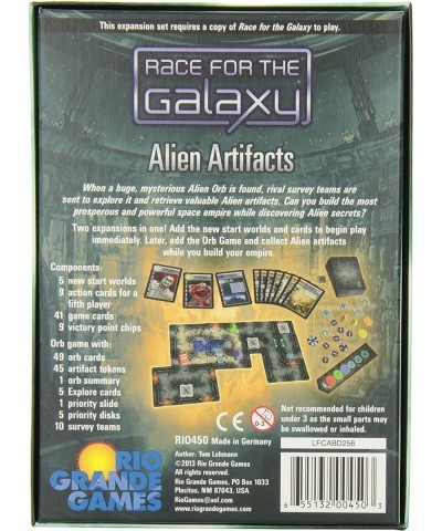 Race for The Galaxy: Alien Artifacts $42.03 Board Games