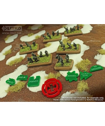 Command Token Set Compatible with FoW Green (25) $43.76 Game Accessories