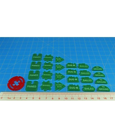 Command Token Set Compatible with FoW Green (25) $43.76 Game Accessories