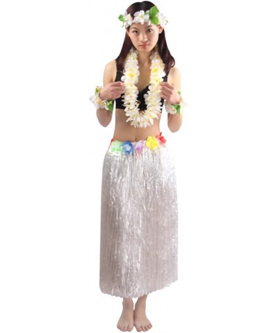 5pcs/ Set Women's Hawaiian Luau Elastic Grass Hula Skirt 80cm $29.29 Kids' Dress-Up Accessories