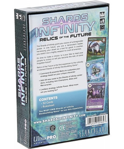 10165 Shards of Infinity: ﻿Relics of The Future $25.97 Board Games