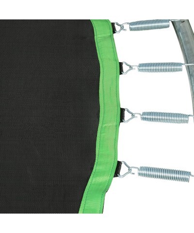 Trampoline Mat with 20pcs Springs Fits 15FT Round Trampoline with 96 V-Hooks Using 7" Springs Jumping Mat with Spring Tool an...