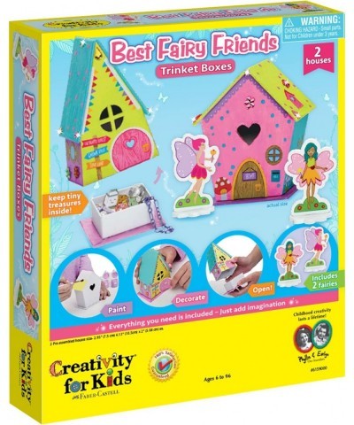 Best Fairy Friends Trinket Boxes Multi $35.18 Craft Kits