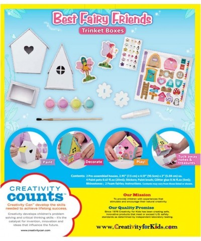 Best Fairy Friends Trinket Boxes Multi $35.18 Craft Kits