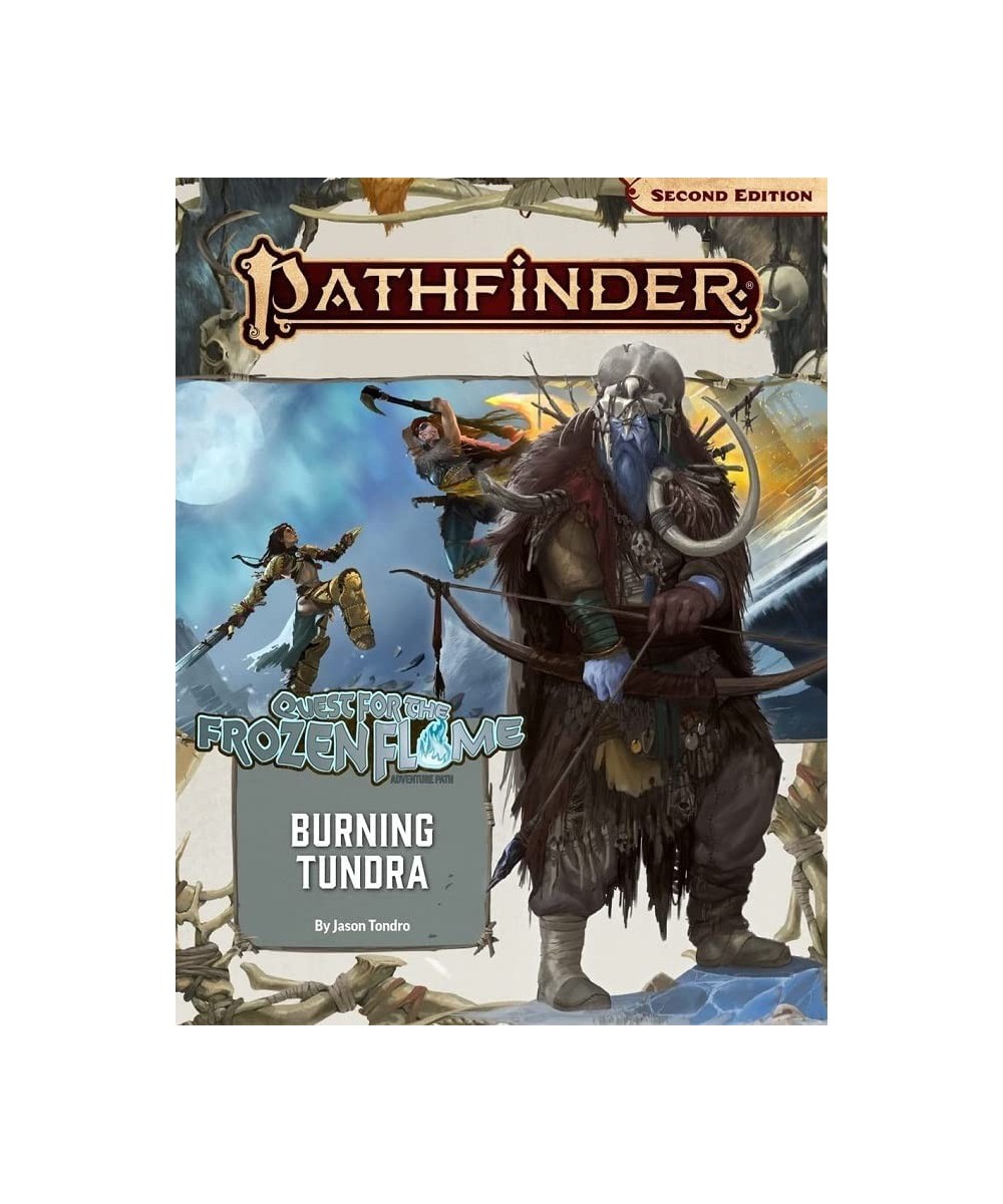 Pathfinder Adventure Path: Burning Tundra (Quest for The Frozen Flame 3 of 3) (P2) $38.86 Board Games