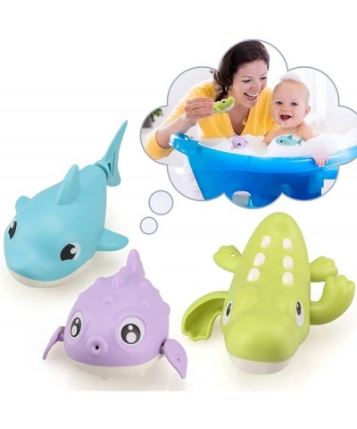 Bath Toys Cute Animal Baby Bathtub Wind Up Toys - 3 Pack Swimming Pool Bath Toys for Toddlers 1-3 Water Play Set Shower Beach...