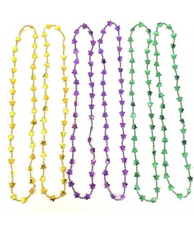 Mardi Gras Bead Necklace Purple Green Gold Beads Party Favors Supplies(12 Pcs) $22.38 Kids' Dress-Up Accessories