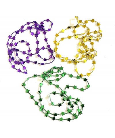 Mardi Gras Bead Necklace Purple Green Gold Beads Party Favors Supplies(12 Pcs) $22.38 Kids' Dress-Up Accessories