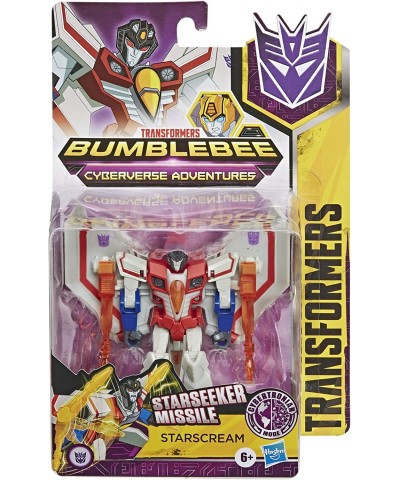 Bumblebee Cyberverse Adventures Action Attackers Warrior Class Starscream Action Figure Starseeker Missile Move 5.4-inch $44....