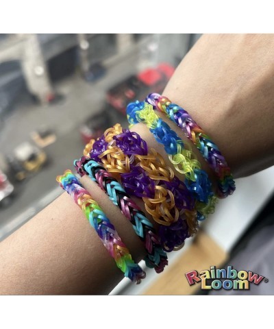 Rainbow Loom® DUO Combo with JEWEL Rubber Bands Collection Features 2 connectable Rainbow Looms to make LONGER and WIDER crea...